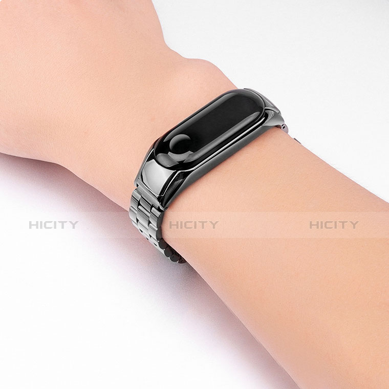 Bracelet Metal Acier Inoxydable pour Xiaomi Mi Band 3 Plus