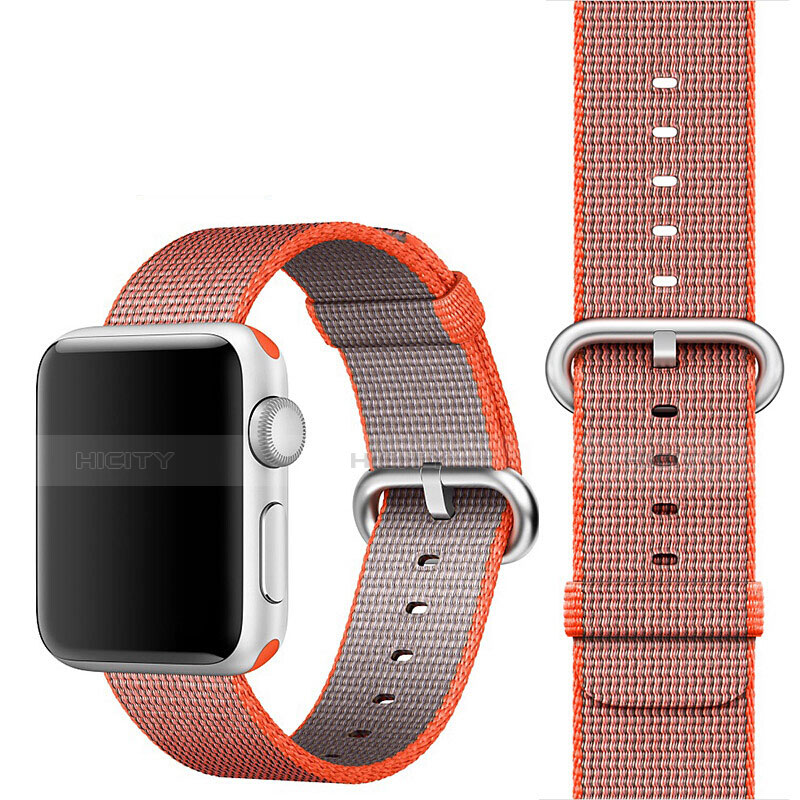 Bracelet Milanais Band pour Apple iWatch 4 40mm Orange Plus