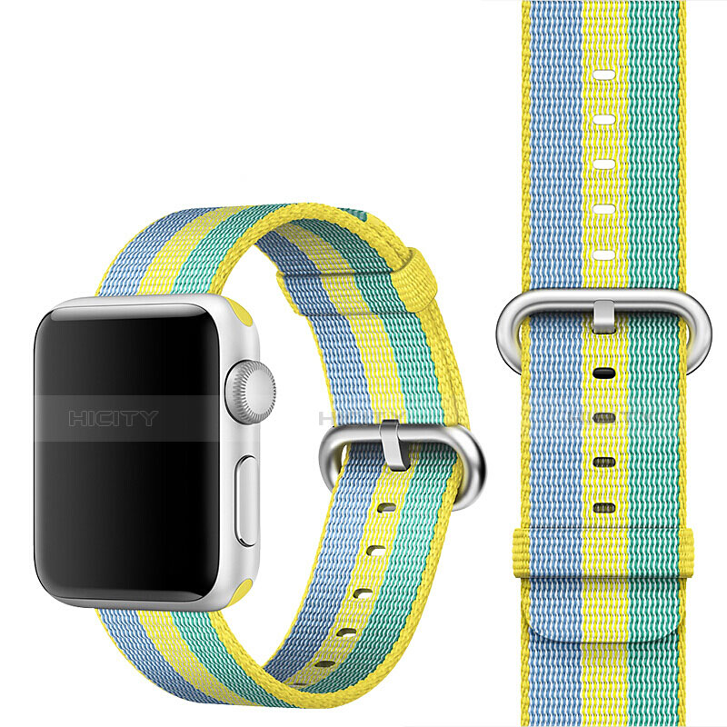 Bracelet Milanais pour Apple iWatch 2 42mm Jaune Plus