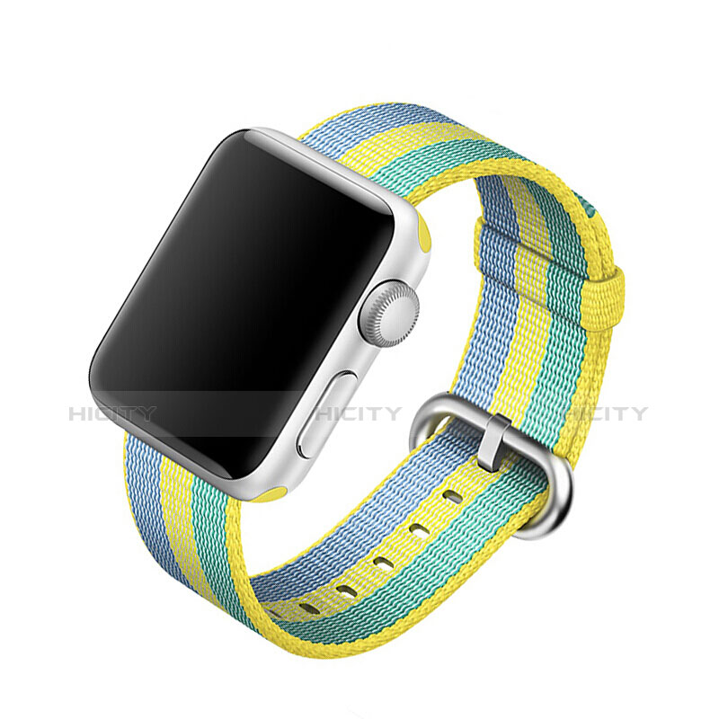 Bracelet Milanais pour Apple iWatch 2 42mm Jaune Plus