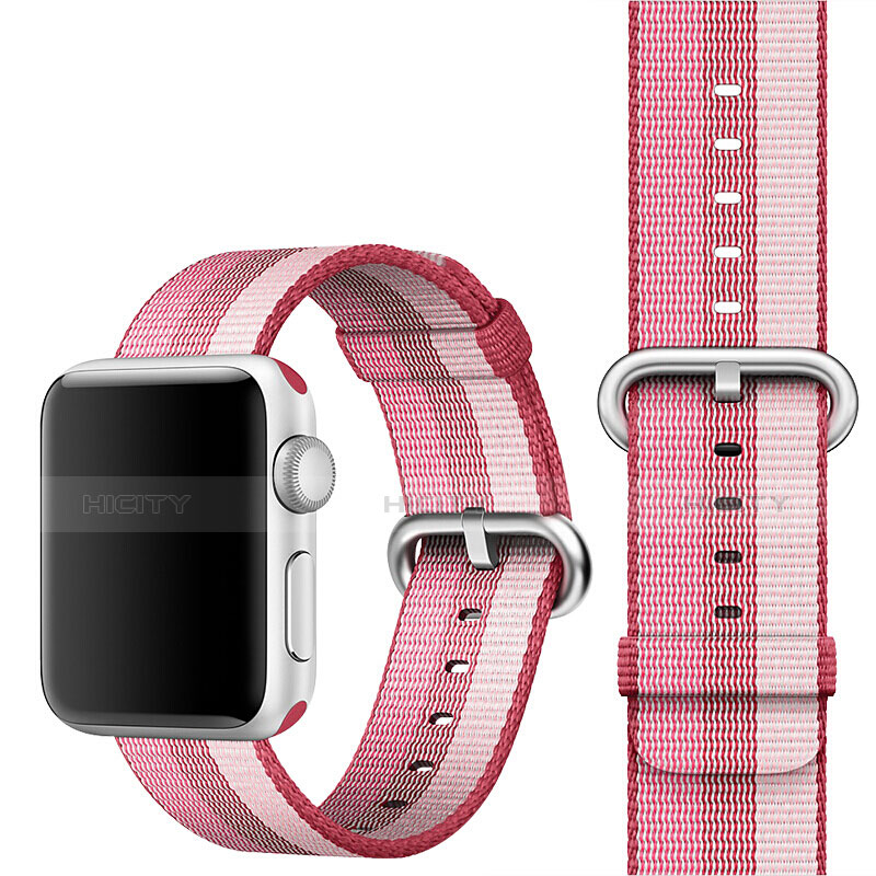 Bracelet Milanais pour Apple iWatch 3 38mm Rose Plus