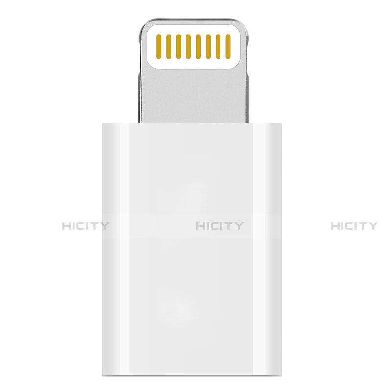Cable Android Micro USB vers Lightning USB H01 pour Apple iPad Mini 4 Blanc Plus