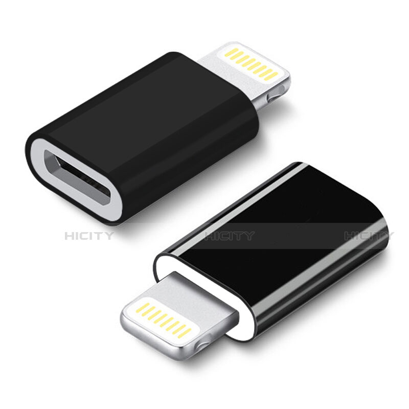 Cable Android Micro USB vers Lightning USB H01 pour Apple iPhone 6 Noir Plus