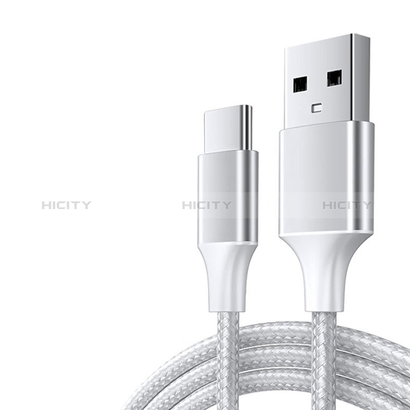 Cable Type-C Android Universel 3A H04 pour Apple iPad Pro 11 (2021) Blanc Plus