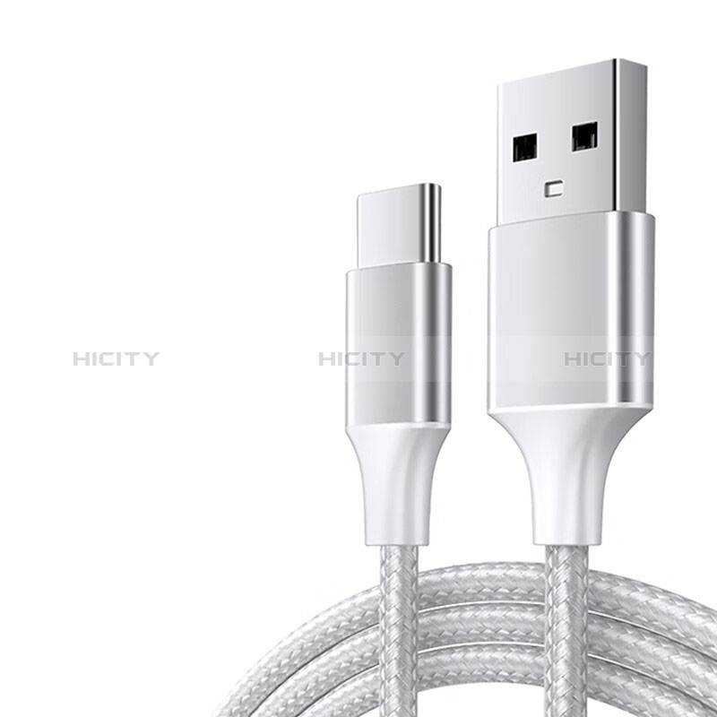 Cable Type-C Android Universel 3A H04 pour Apple iPad Pro 11 (2022) Blanc Plus