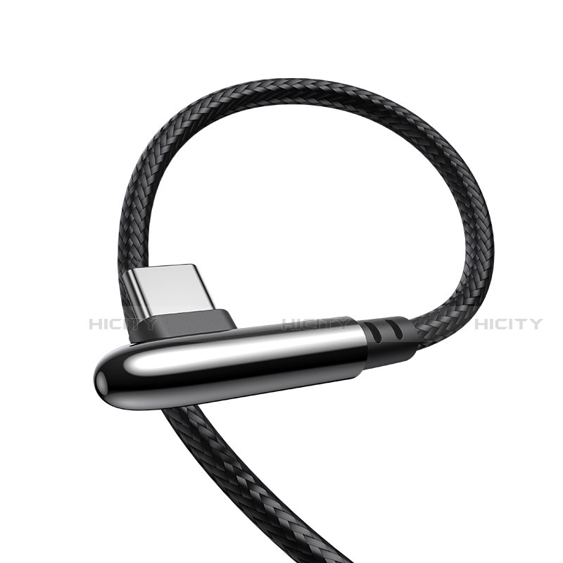 Cable Type-C Android Universel T20 pour Apple iPad Pro 12.9 (2022) Noir Plus