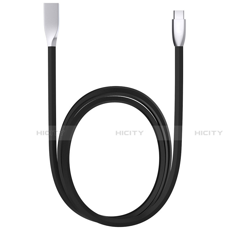 Cable Type-C Android Universel T23 pour Apple iPad Air 5 10.9 (2022) Noir Plus