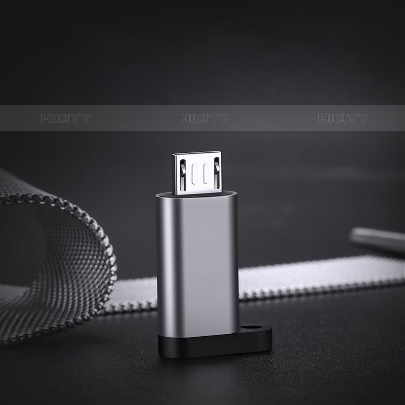 Cable Type-C USB-C vers Mocro USB-B H02 pour Apple iPad Pro 12.9 (2021) Gris Fonce Plus