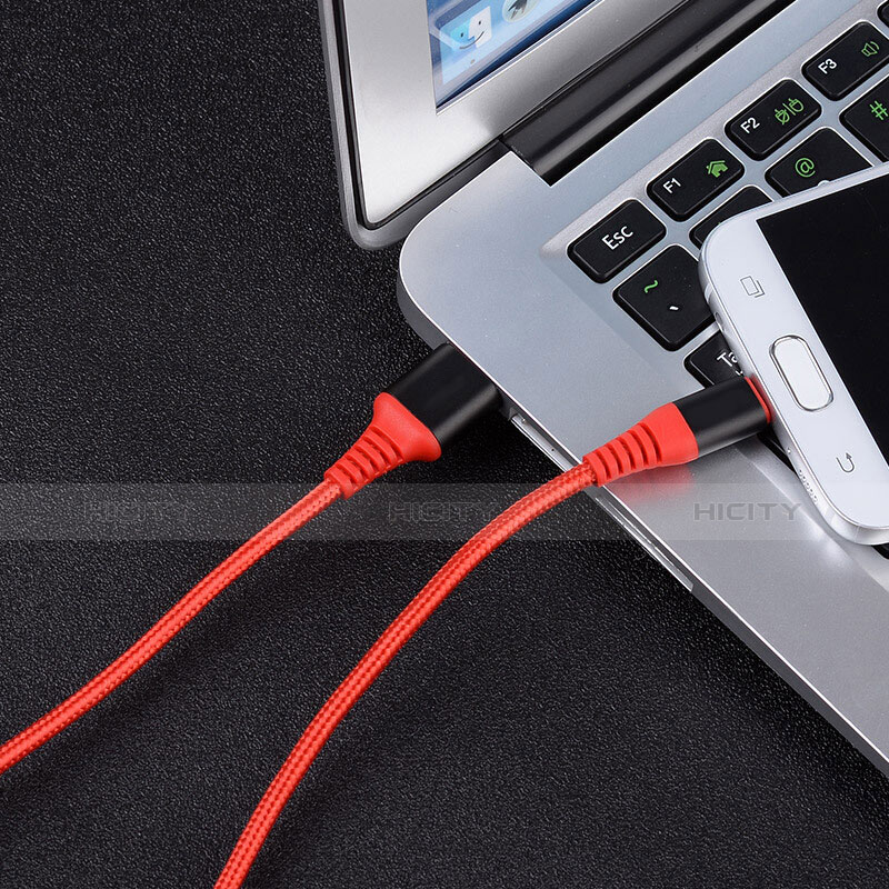 Cable USB 2.0 Android Universel A06 Rouge Plus