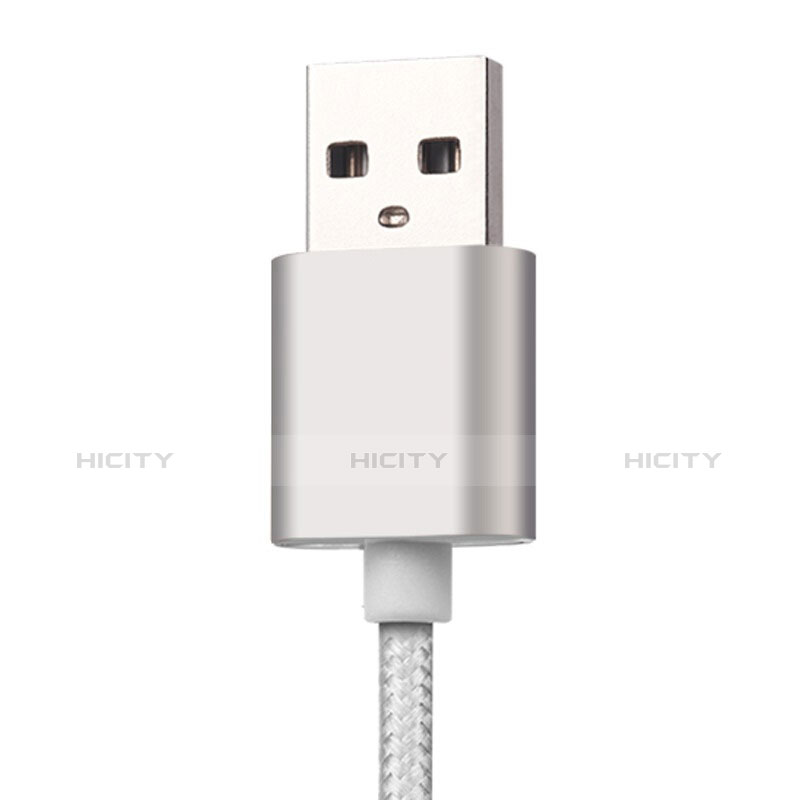 Cable USB 2.0 Android Universel A08 Argent Plus