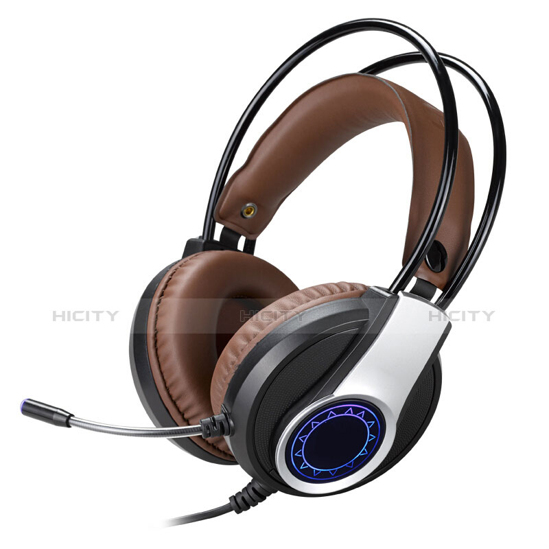 Casque Filaire Sport Stereo Ecouteur Intra-auriculaire Oreillette H54 Marron Plus