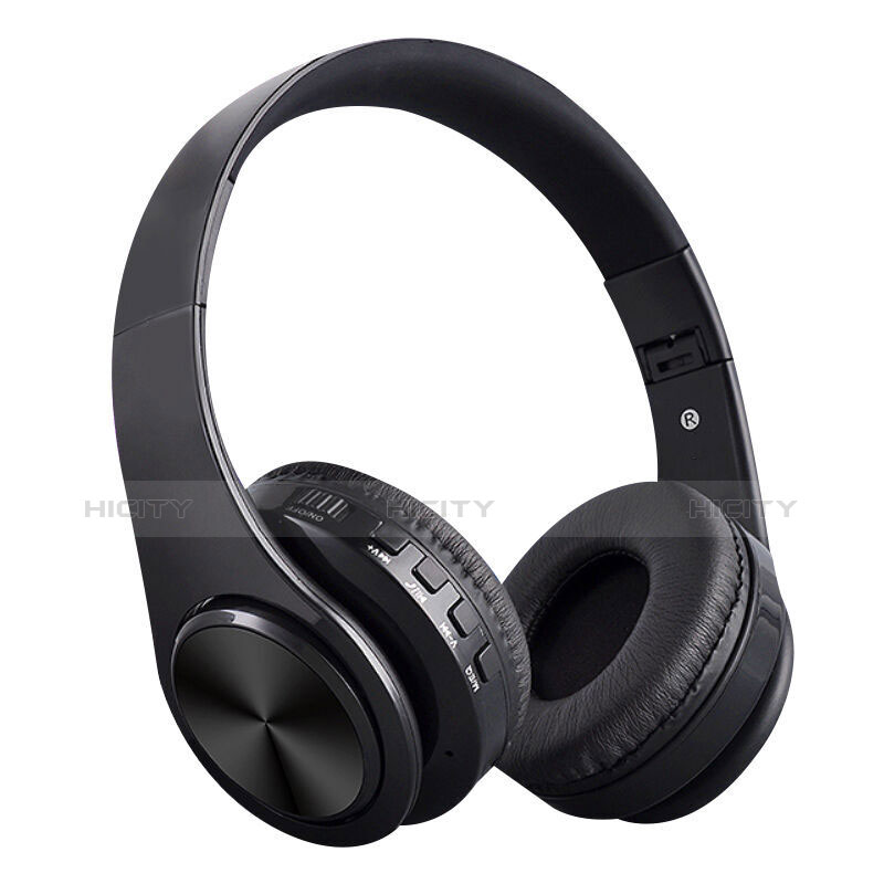 Casque Sport Bluetooth Stereo Ecouteur Intra-auriculaire Sans fil Oreillette H76 Noir Plus