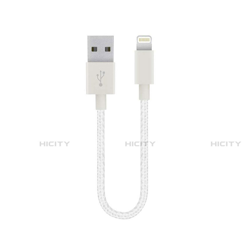 Chargeur Cable Data Synchro Cable 15cm S01 pour Apple iPad 2 Blanc Plus