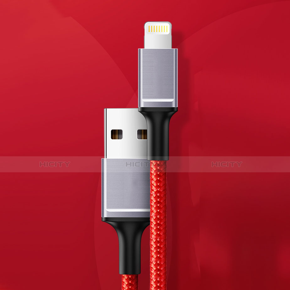 Chargeur Cable Data Synchro Cable C03 pour Apple iPad 10.2 (2020) Rouge Plus