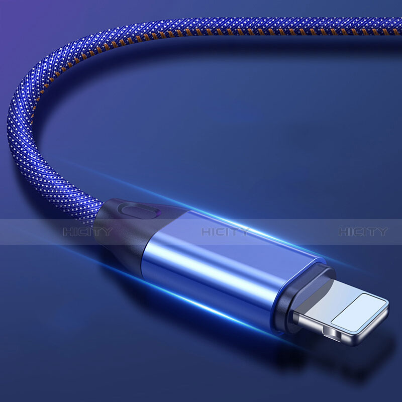 Chargeur Cable Data Synchro Cable C04 pour Apple iPad Air 2 Bleu Plus