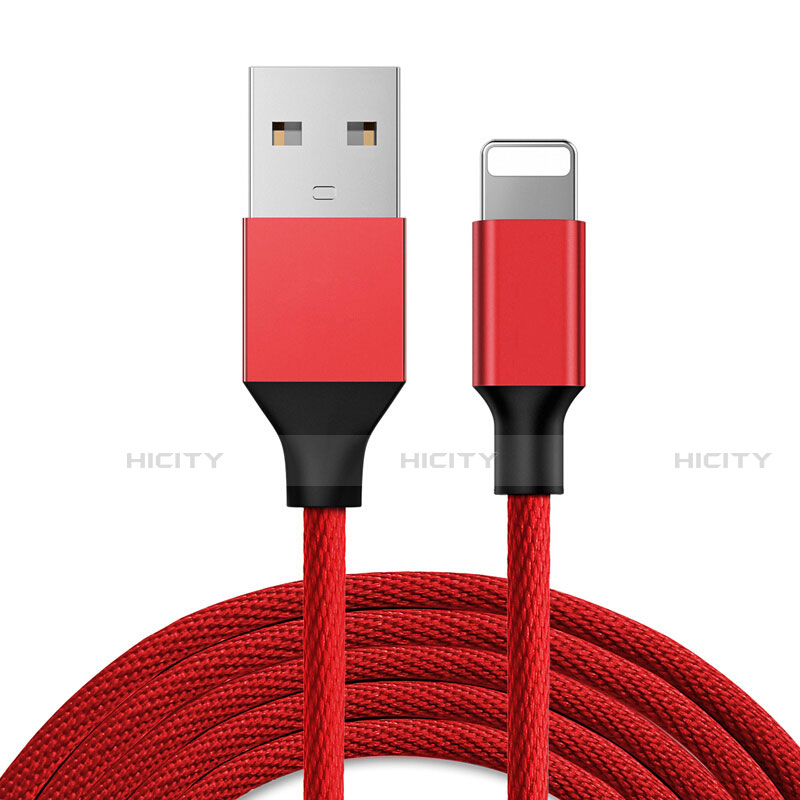 Chargeur Cable Data Synchro Cable D03 pour Apple iPad Mini 4 Rouge Plus