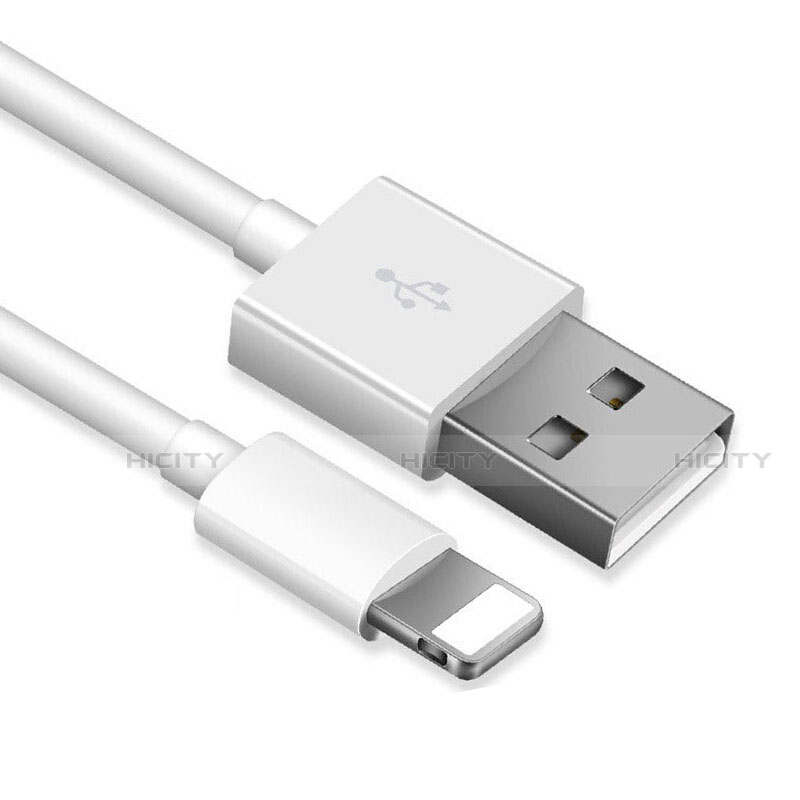 Chargeur Cable Data Synchro Cable D12 pour Apple iPad 10.2 (2020) Blanc Plus