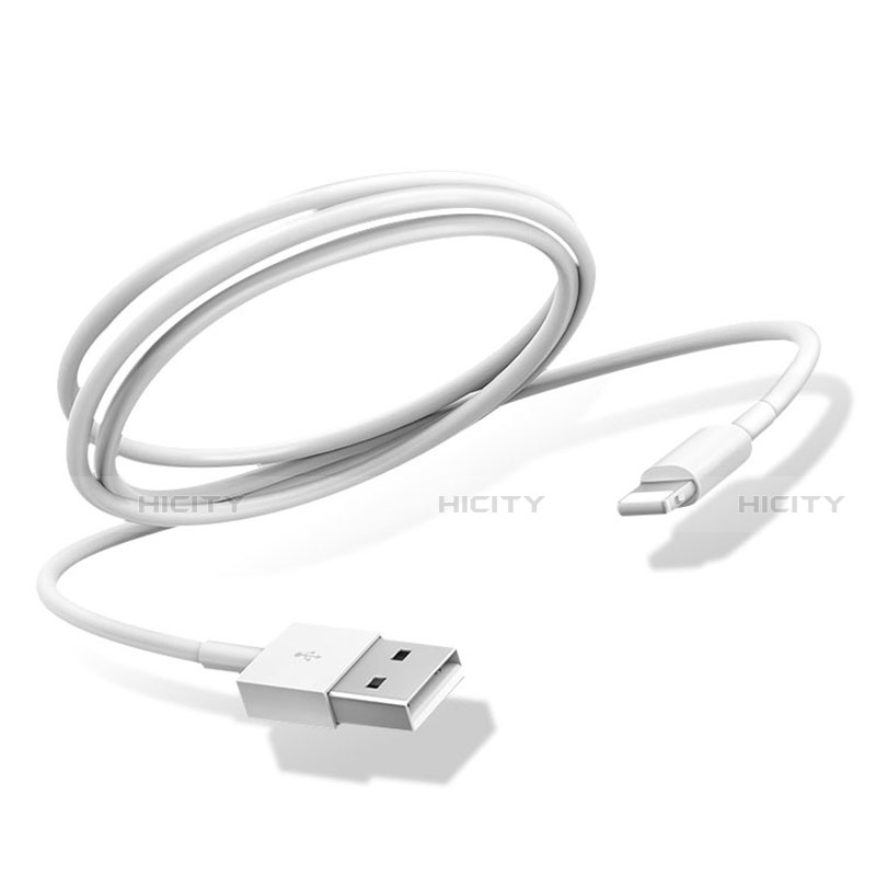 Chargeur Cable Data Synchro Cable D12 pour Apple iPhone 14 Plus Blanc Plus