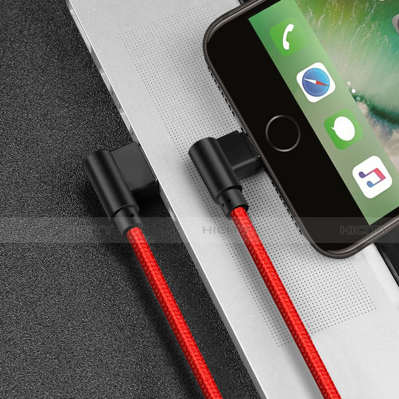 Chargeur Cable Data Synchro Cable D15 pour Apple iPad Pro 12.9 (2018) Rouge Plus