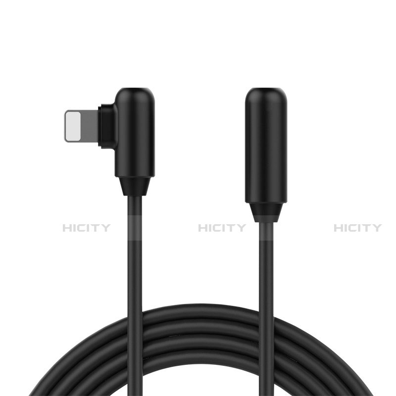 Chargeur Cable Data Synchro Cable D22 pour Apple iPhone Xs Max Noir Plus