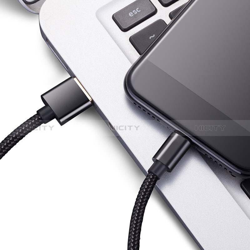 Chargeur Cable Data Synchro Cable L02 pour Apple New iPad 9.7 (2018) Noir Plus