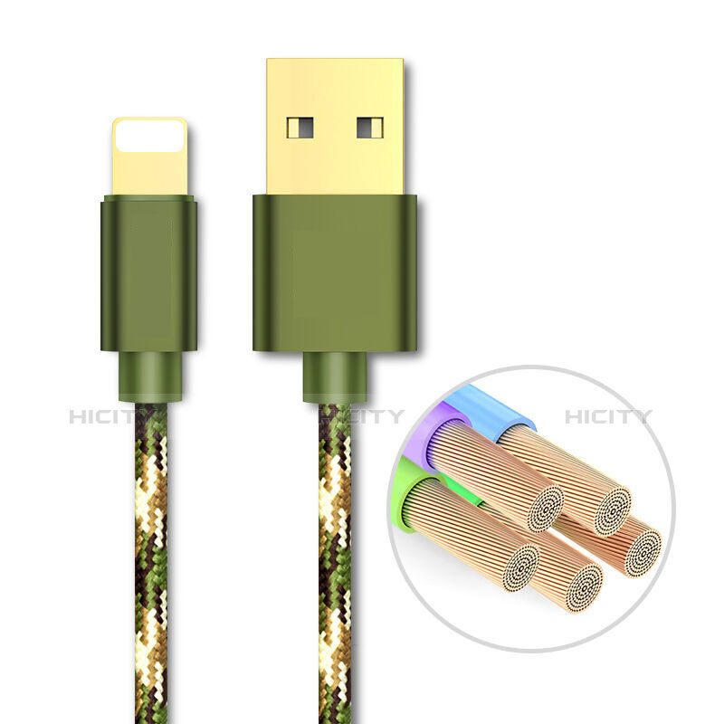 Chargeur Cable Data Synchro Cable L03 pour Apple iPad 10.2 (2020) Vert Plus