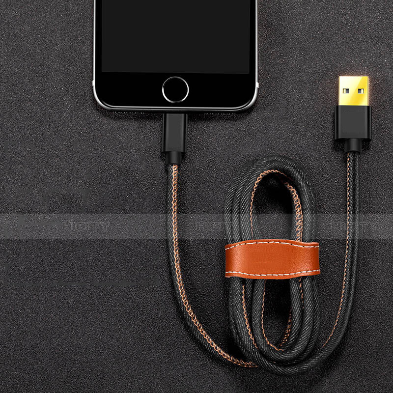 Chargeur Cable Data Synchro Cable L04 pour Apple iPhone 14 Noir Plus