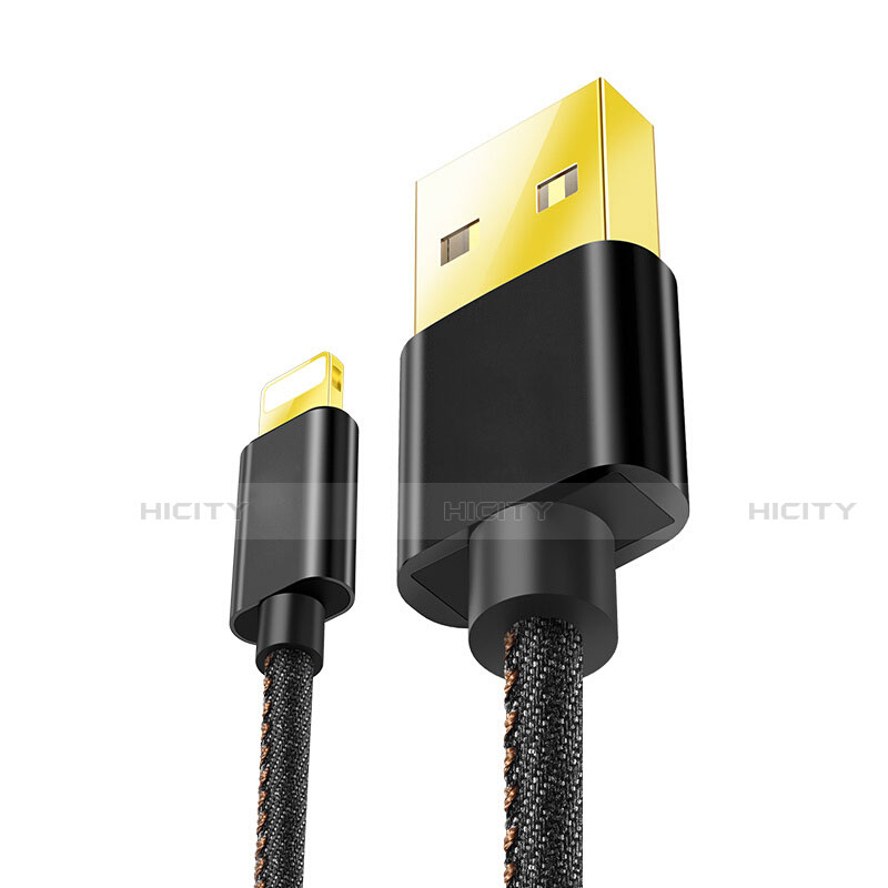 Chargeur Cable Data Synchro Cable L04 pour Apple iPhone 14 Noir Plus