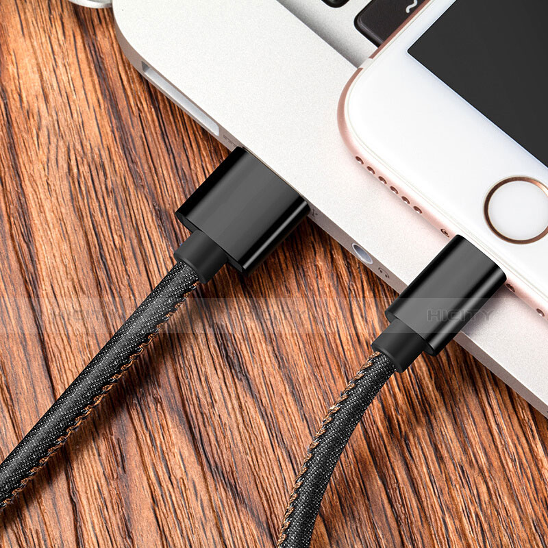 Chargeur Cable Data Synchro Cable L04 pour Apple iPhone 6 Plus Noir Plus