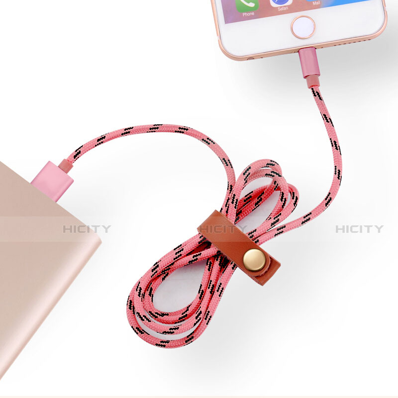 Chargeur Cable Data Synchro Cable L05 pour Apple iPhone 12 Mini Rose Plus