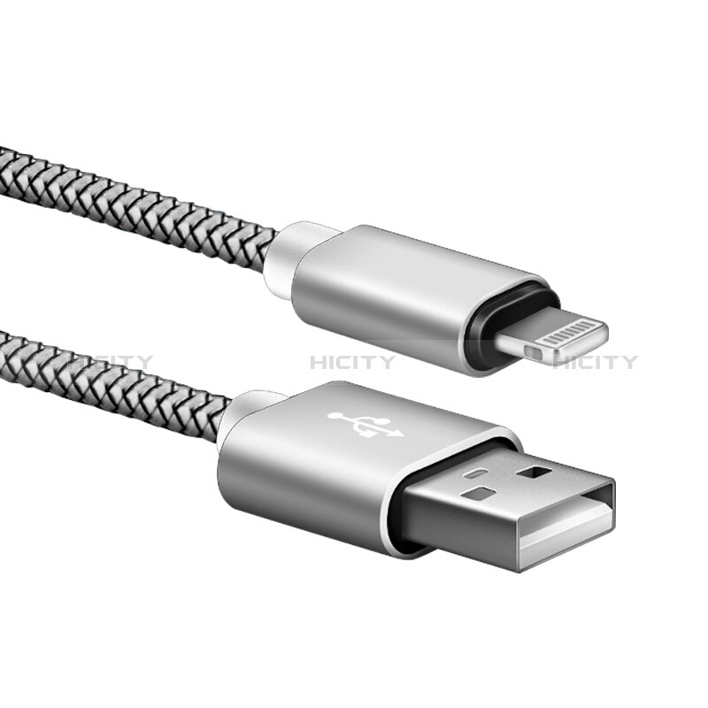 Chargeur Cable Data Synchro Cable L07 pour Apple New iPad 9.7 (2018) Argent Plus