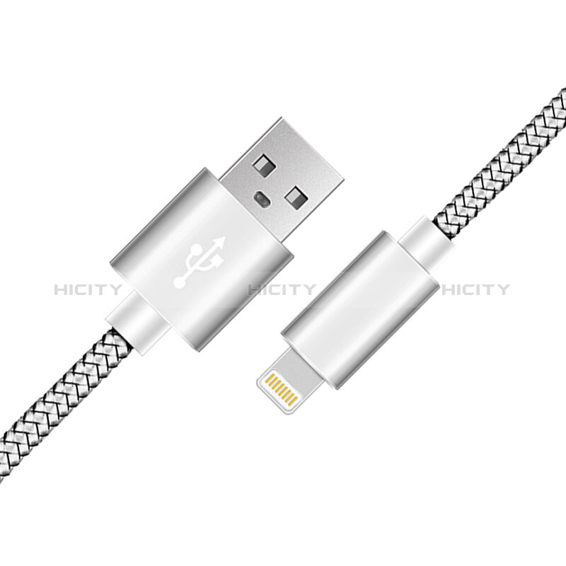 Chargeur Cable Data Synchro Cable L07 pour Apple New iPad 9.7 (2018) Argent Plus