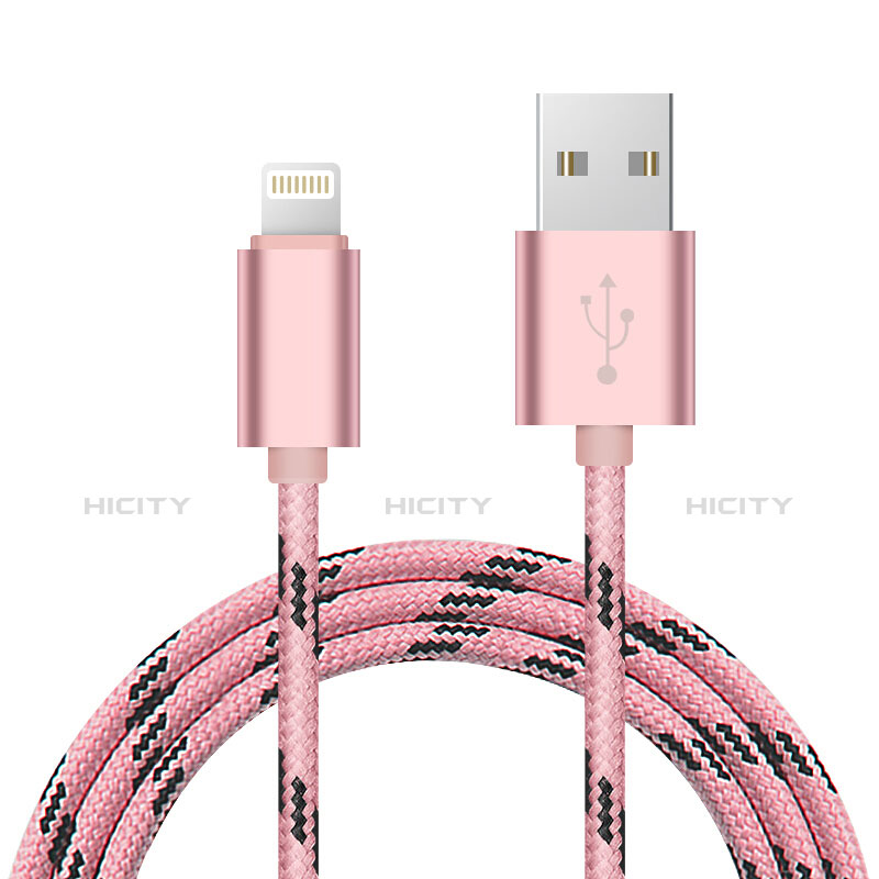 Chargeur Cable Data Synchro Cable L10 pour Apple iPad Air 2 Rose Plus