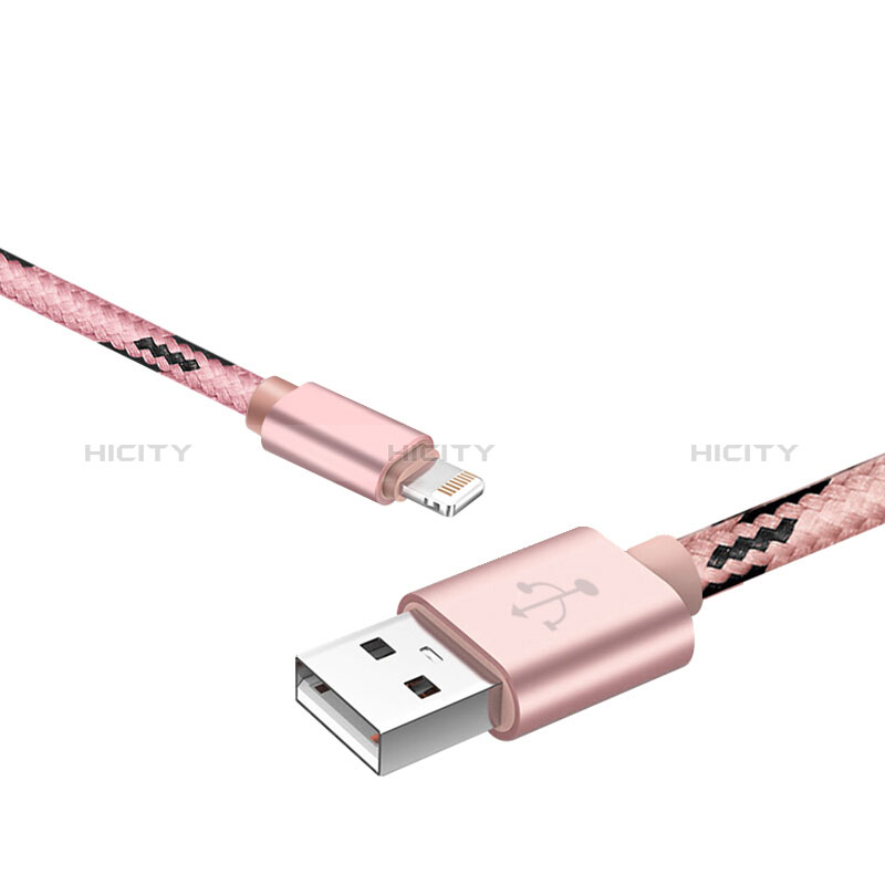 Chargeur Cable Data Synchro Cable L10 pour Apple New iPad 9.7 (2017) Rose Plus