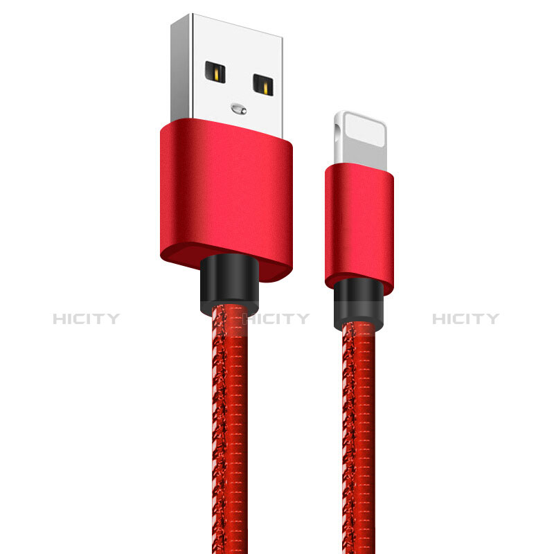 Chargeur Cable Data Synchro Cable L11 pour Apple iPad 10.2 (2020) Rouge Plus