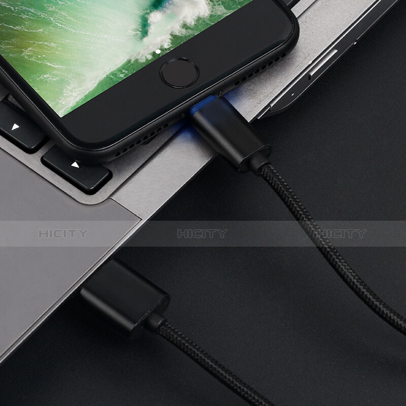 Chargeur Cable Data Synchro Cable L13 pour Apple iPhone 6 Noir Plus