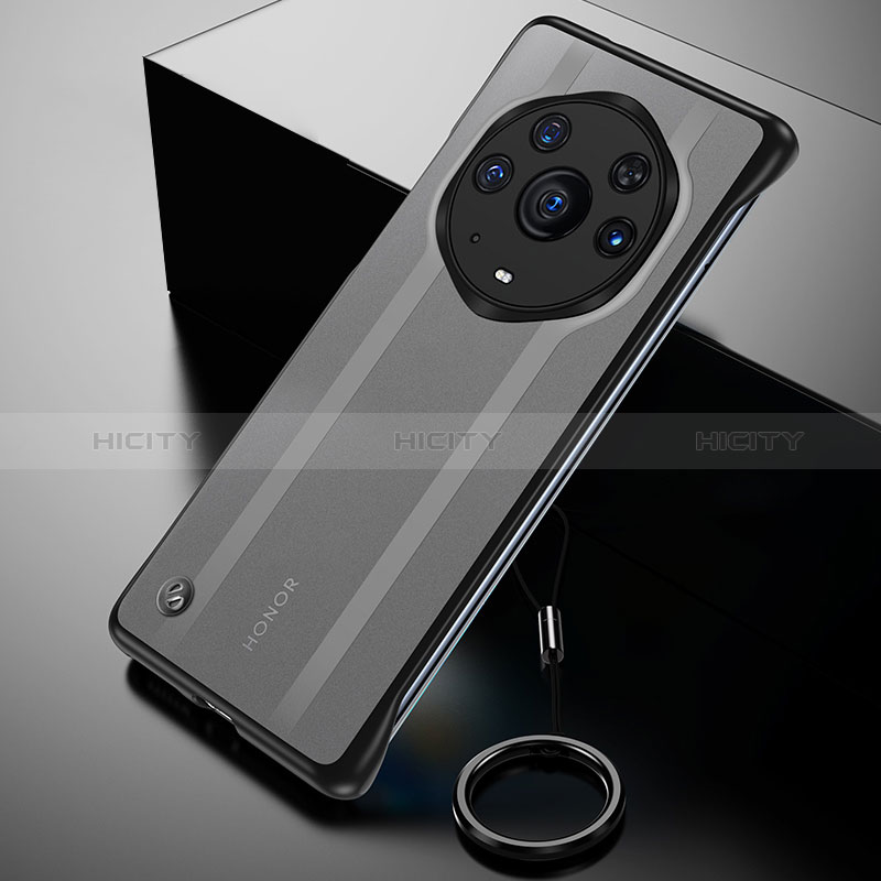 Coque Antichocs Rigide Sans Cadre Transparente Crystal Etui Housse H01 pour Huawei Honor Magic3 Pro+ Plus 5G Noir Plus