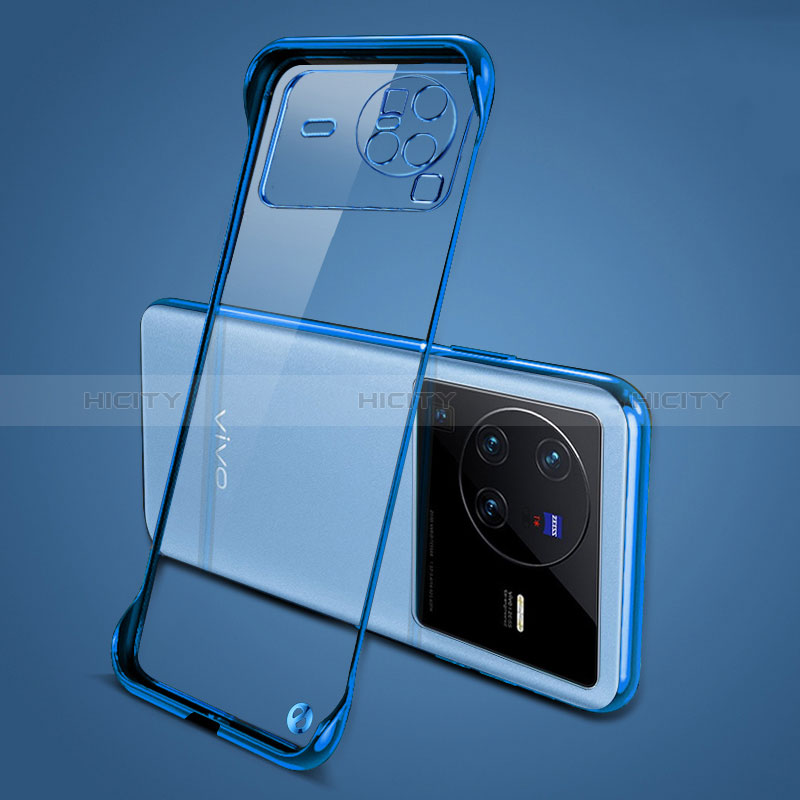 Coque Antichocs Rigide Sans Cadre Transparente Crystal Etui Housse H01 pour Vivo X80 Pro 5G Plus