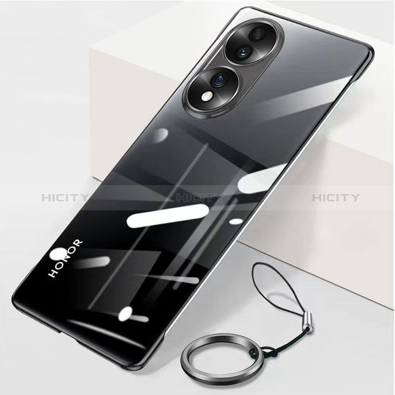 Coque Antichocs Rigide Sans Cadre Transparente Crystal Etui Housse pour Huawei Honor X7b Clair Plus