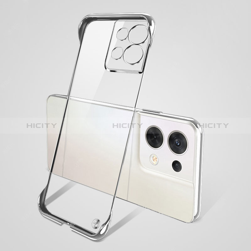 Coque Antichocs Rigide Sans Cadre Transparente Crystal Etui Housse pour Xiaomi Redmi Note 13 5G Argent Plus