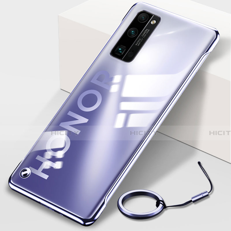 Coque Antichocs Rigide Transparente Crystal Etui Housse H01 pour Huawei Honor 30 Pro Argent Plus