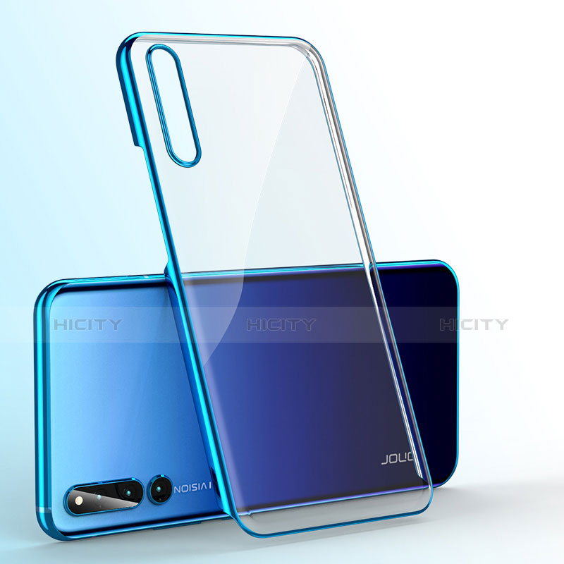 Coque Antichocs Rigide Transparente Crystal Etui Housse H01 pour Huawei Honor Magic 2 Bleu Plus