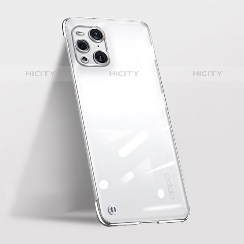 Coque Antichocs Rigide Transparente Crystal Etui Housse H01 pour Oppo Find X3 Pro 5G Plus