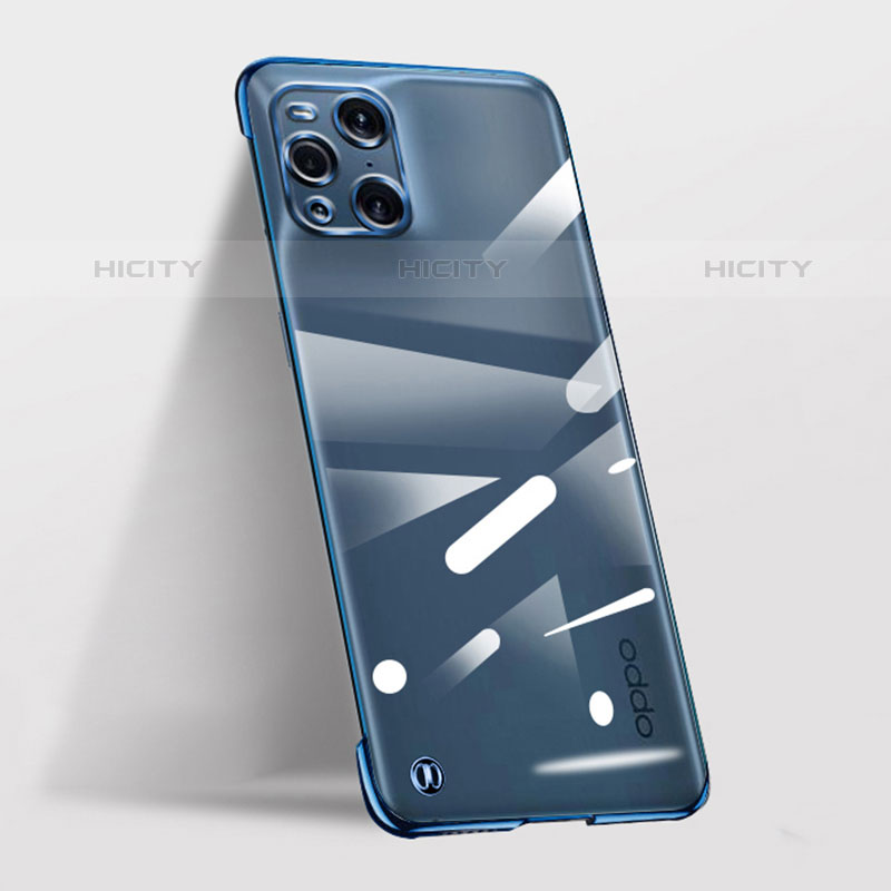 Coque Antichocs Rigide Transparente Crystal Etui Housse H01 pour Oppo Find X3 Pro 5G Plus