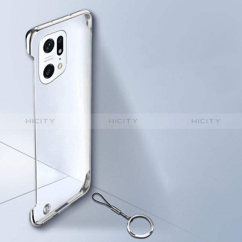 Coque Antichocs Rigide Transparente Crystal Etui Housse H01 pour Oppo Find X5 5G Plus