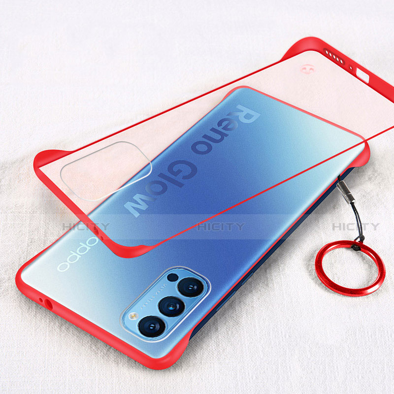 Coque Antichocs Rigide Transparente Crystal Etui Housse H01 pour Oppo Reno4 Pro 5G Plus