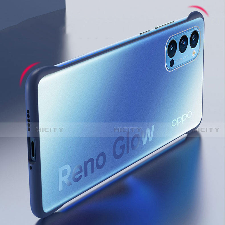 Coque Antichocs Rigide Transparente Crystal Etui Housse H01 pour Oppo Reno4 Pro 5G Plus