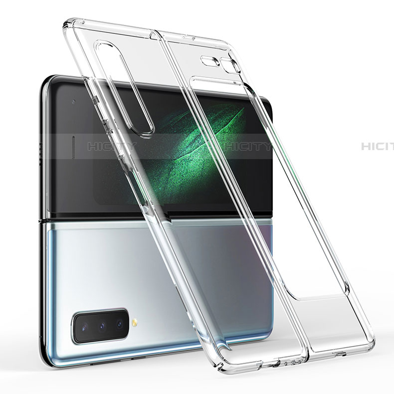 Coque Antichocs Rigide Transparente Crystal Etui Housse H01 pour Samsung Galaxy Fold Clair Plus