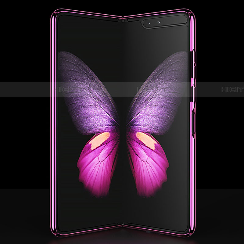 Coque Antichocs Rigide Transparente Crystal Etui Housse H01 pour Samsung Galaxy Fold Plus