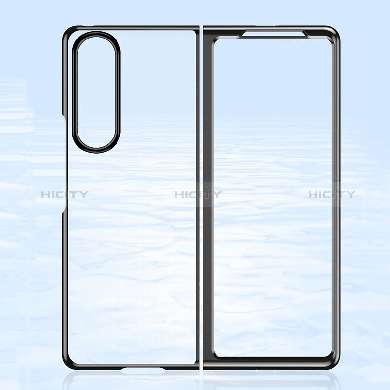Coque Antichocs Rigide Transparente Crystal Etui Housse H01 pour Samsung Galaxy Z Fold3 5G Plus